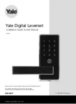 Assa Abloy Yale YDLL/BLK Installation Manual & User Manual preview