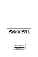 Preview for 109 page of Assistant AE-601 User Manual