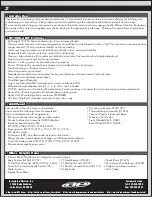 Preview for 2 page of Associated Electrics RC10B6.2 KIT Assembly Manual