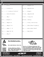 Preview for 4 page of Associated Electrics RC10B6D Team Kit Manual & Catalog