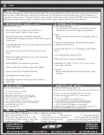 Preview for 2 page of Associated Electrics RC82 User Manual