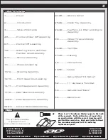 Preview for 3 page of Associated Electrics RC82 User Manual