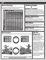 Preview for 22 page of Associated Electrics TC5F Factory Team Instruction Manual