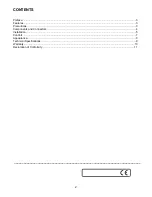 Preview for 2 page of ASTEL LIGHTING METEOR LSR36240 SERIES Operating Instructions Manual