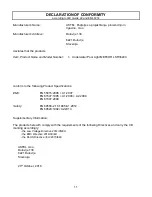 Preview for 11 page of ASTEL LIGHTING METEOR LSR36240 SERIES Operating Instructions Manual