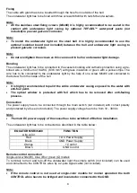 Preview for 6 page of ASTEL MARINE EQUATOR MSR36240 Operating Instructions Manual