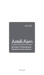 Preview for 100 page of Astell & Kern IRIVER AK Recorder User Manual