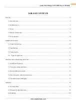 Preview for 6 page of Aston Global ATC-8823 Installation, Operation And Maintenance User’S Manual