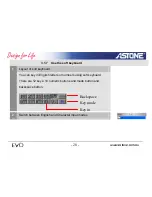 Preview for 28 page of Astone EVO Quick Start Manual