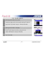 Preview for 37 page of Astone EVO Quick Start Manual