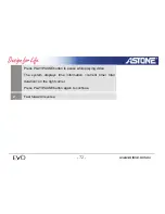 Preview for 72 page of Astone EVO Quick Start Manual