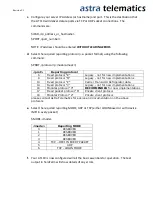 Preview for 3 page of astra telematics AT110 Quick Start Manual