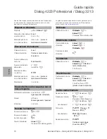 Preview for 16 page of Astra Dialog 3213 Quick Reference Manual