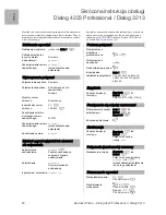 Preview for 24 page of Astra Dialog 3213 Quick Reference Manual