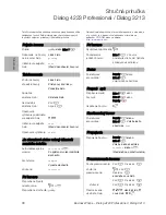 Preview for 30 page of Astra Dialog 3213 Quick Reference Manual