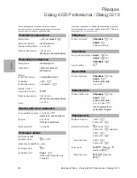 Preview for 32 page of Astra Dialog 3213 Quick Reference Manual