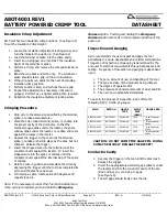 Preview for 5 page of ASTRO TOOL Corp. ABOT4001 Quick Start Manual