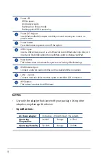 Preview for 8 page of Asus 90IG04K0-BU9100 User Manual