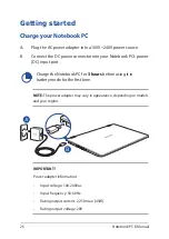 Preview for 26 page of Asus A1/UX370UA-C4217T E-Manual