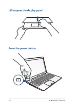 Preview for 28 page of Asus A555B E-Manual