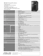 Preview for 2 page of Asus BM6835 Product Specification