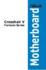 Asus CROSSHAIR V FORMULA User Manual preview