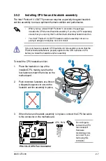 Preview for 21 page of Asus CT5430 User Manual