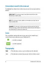 Preview for 8 page of Asus E401LA E-Manual