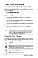 Preview for 6 page of Asus E69*51 User Manual