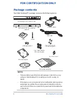 Preview for 12 page of Asus E810 Series User Manual