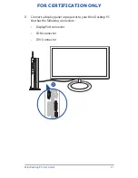 Preview for 31 page of Asus E810 Series User Manual