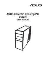 Preview for 1 page of Asus Essentio CG5270 User Manual