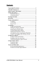 Preview for 3 page of Asus External CD-RW CRW-5224A-U User Manual