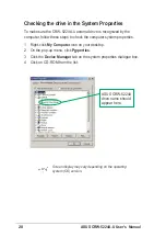 Preview for 20 page of Asus External CD-RW CRW-5224A-U User Manual