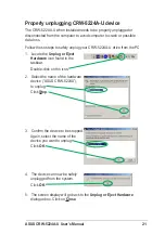 Preview for 21 page of Asus External CD-RW CRW-5224A-U User Manual