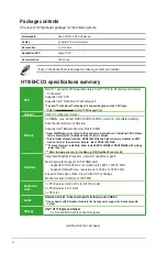 Preview for 6 page of Asus H110M-C D3 User Manual