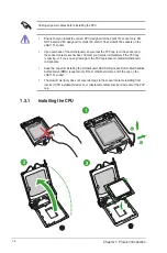 Preview for 12 page of Asus H110M-C D3 User Manual