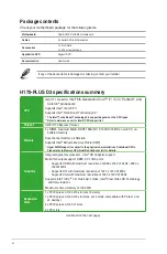 Preview for 6 page of Asus H170-PLUS D3 User Manual