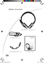 Preview for 4 page of Asus HS-1000W - Headset - Semi-open Manual