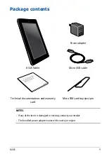 Preview for 9 page of Asus K00E User Manual