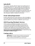 Preview for 20 page of Asus K013C User Manual