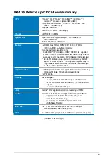 Preview for 11 page of Asus M4A79 DELUXE - Motherboard - ATX User Manual