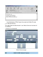 Preview for 34 page of Asus Mimic Internet Camera CX200 User Manual