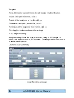 Preview for 38 page of Asus Mimic Internet Camera CX200 User Manual