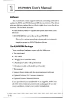 Preview for 9 page of Asus P/I-P55SP4 User Manual