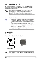 Preview for 21 page of Asus P3-P5G31 User Manual