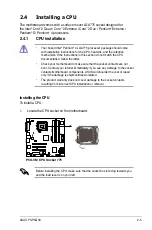 Preview for 21 page of Asus P3-P5G33 - P Series - 0 MB RAM User Manual