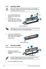 Preview for 44 page of Asus P5Q Premium - Motherboard - ATX User Manual