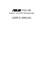 Asus P5S-VM User Manual preview