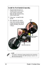 Preview for 24 page of Asus Pentium 4 Pedestal Server AP130-D User Manual